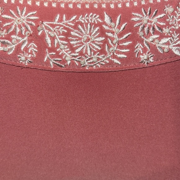 White House Black Market sleeveless dress. Size XL NWT. Beautiful rose color - Picture 3 of 7